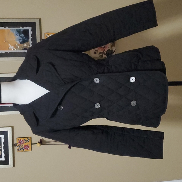 Lands' End black Peacoat - Picture 3 of 7